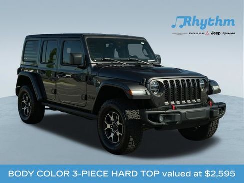 Used 2021 Jeep Wrangler Unlimited Rubicon AWD/4WD image 1