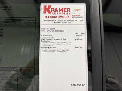 New 2026 Chevrolet Traverse RS image 35