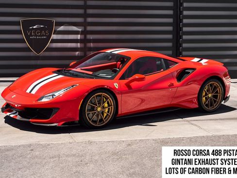 Used 2020 Ferrari 488 Pista Coupe RWD image 1
