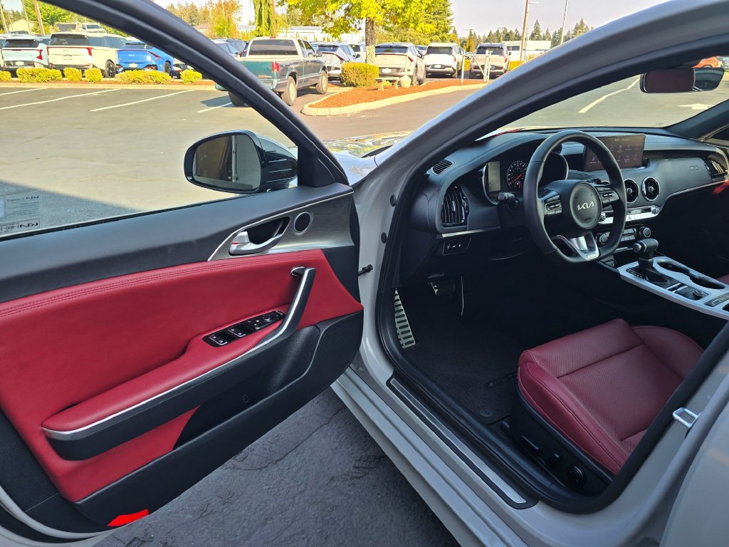 Certified 2022 Kia Stinger GT1 w/ Red Interior Color Package AWD/4WD image 7
