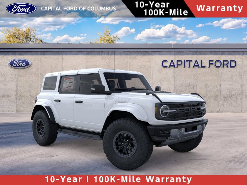 New 2026 Ford Bronco Raptor w/ Interior Carbon Fiber Pack AWD/4WD 360° Tour