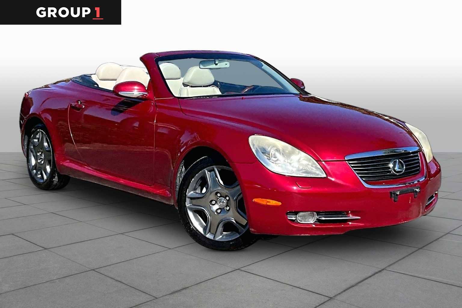 Used 2006 Lexus SC 430 Convertible w/ Preferred Accessory Pkg RWD image 1