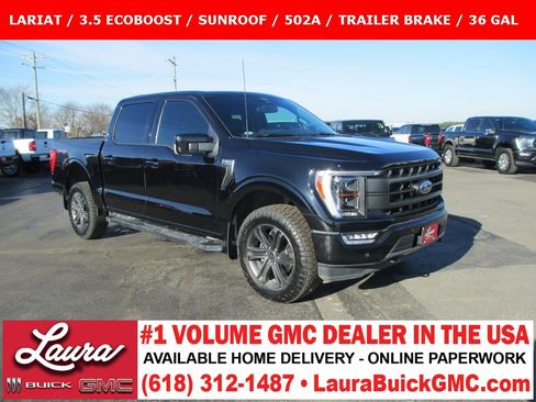 Used 2022 Ford F150 Lariat w/ Equipment Group 502A High image 1