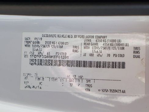 Used 2019 Ford F350 XL w/ XL Value Package image 50