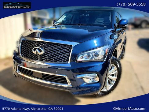Used 2017 INFINITI QX80 4WD w/ Driver Assistance Package image 1