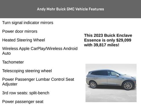 Used 2023 Buick Enclave Essence w/ Experience Buick Package FWD image 15