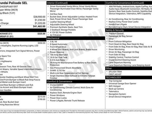 Used 2023 Hyundai Palisade SEL w/ Cargo Package image 24