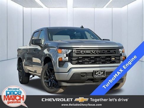 New 2026 Chevrolet Silverado 1500 Custom w/ Turbomax Blackout Package image 1