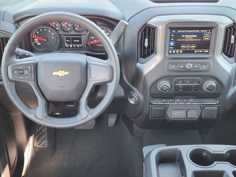 New 2026 Chevrolet Silverado 1500 Custom w/ Turbomax Blackout Package AWD/4WD image 3