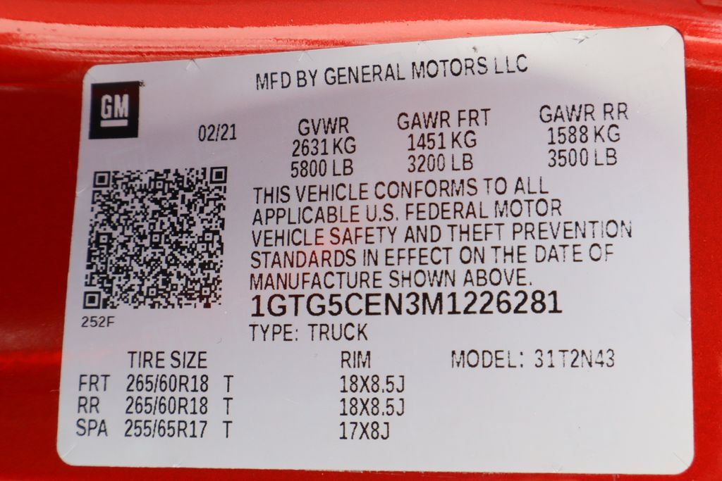 Certified 2021 GMC Canyon Elevation w/ Driver Alert Package RWD image 31