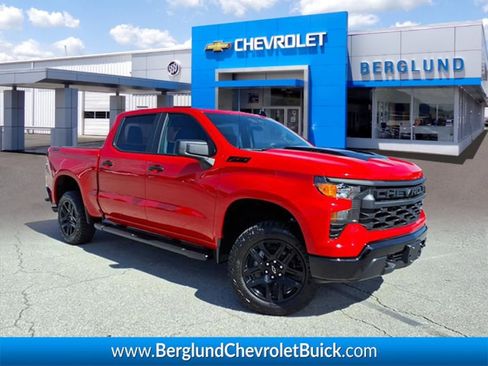 New 2026 Chevrolet Silverado 1500 Custom Trail Boss w/ Dark Appearance Package image 1