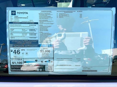 New 2026 Toyota Camry SE image 21