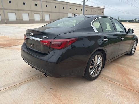 Used 2023 INFINITI Q50 Luxe w/ Cargo Package AWD/4WD image 3