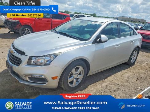 Used 2016 Chevrolet Cruze LT FWD image 1