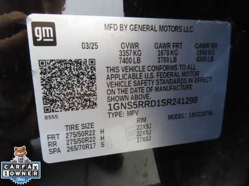 Used 2025 Chevrolet Tahoe RST w/ Comfort Package image 30