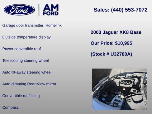 Used 2003 Jaguar XK8 Convertible RWD image 18