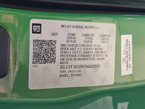 New 2026 Chevrolet Corvette Z06 w/ Stealth Interior Trim Package image 22