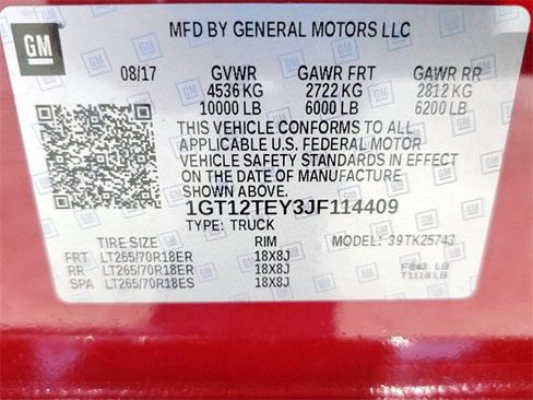 Used 2018 GMC Sierra 2500 SLT w/ Duramax Plus Package image 40