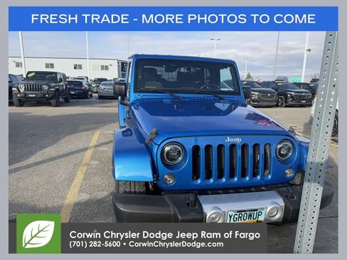 Used 2015 Jeep Wrangler Unlimited Sahara w/ Connectivity Group image 1