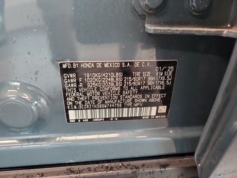 Used 2025 Honda HR-V LX image 32
