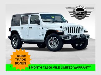 Used 2021 Jeep Wrangler Unlimited Sahara w/ Uconnect 4C Nav & Sound Group AWD/4WD 360° Tour