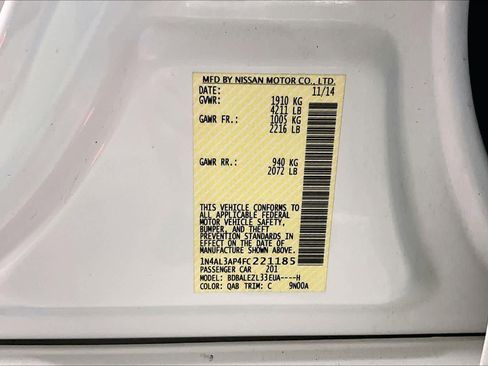 Used 2015 Nissan Altima 2.5 S w/ Power Driver Seat Package image 19