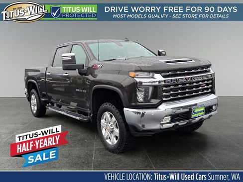 Used 2021 Chevrolet Silverado 3500 LTZ w/ LTZ Premium Package AWD/4WD image 1