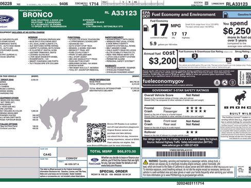 Certified 2024 Ford Bronco Wildtrak image 4