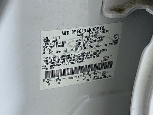 Used 2012 Ford Edge SEL image 12