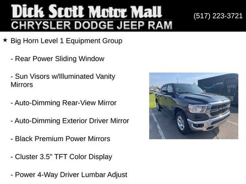Used 2021 RAM 1500 Big Horn AWD/4WD image 4