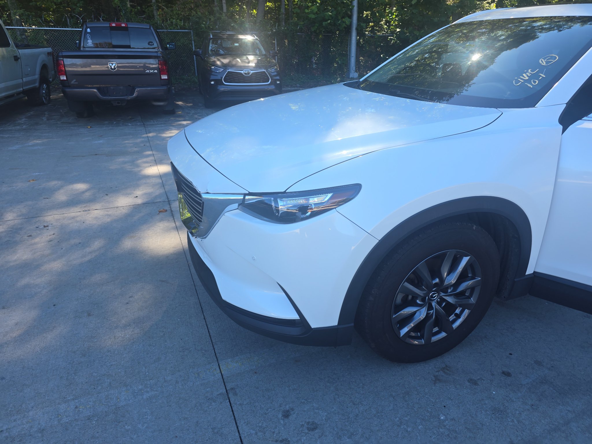 Used 2021 MAZDA CX-9 Touring w/ Touring Premium Package FWD image 1