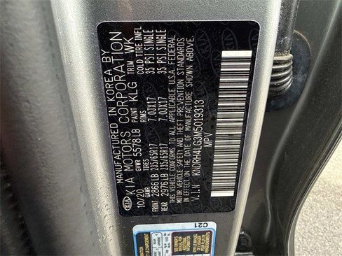 Used 2021 Kia Sorento EX image 30