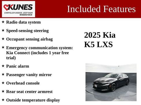 Used 2025 Kia K5 LXS image 3