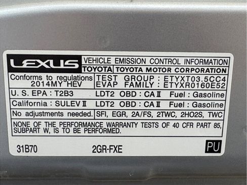Used 2014 Lexus RX 450h FWD image 27