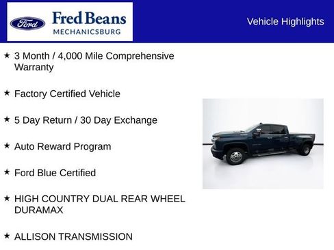 Used 2021 Chevrolet Silverado 3500 High Country AWD/4WD image 5