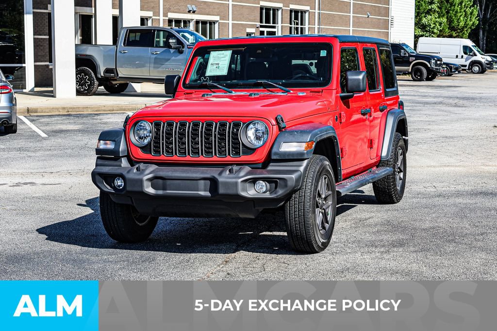 Used 2024 Jeep Wrangler Unlimited Sport AWD/4WD image 3