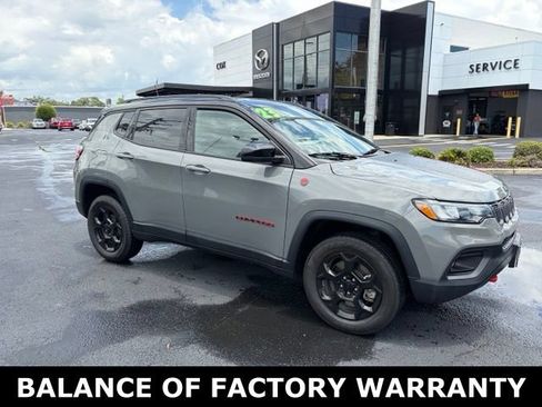 Used 2023 Jeep Compass Trailhawk AWD/4WD image 1