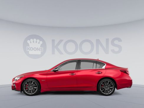 Used 2018 INFINITI Q50 Red Sport 400 image 2