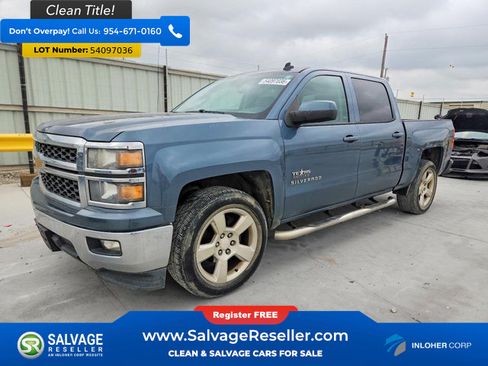 Used 2014 Chevrolet Silverado 1500 LT w/ Texas Edition, 1LT Trim RWD image 1