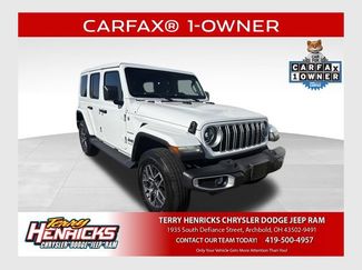 Used 2024 Jeep Wrangler Unlimited Sahara w/ Safety Group AWD/4WD 360° Tour