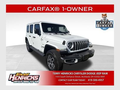 Used 2024 Jeep Wrangler Unlimited Sahara w/ Safety Group