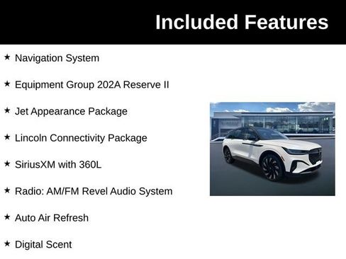 New 2026 Lincoln Nautilus Reserve w/ Jet Appearance Package AWD/4WD image 6