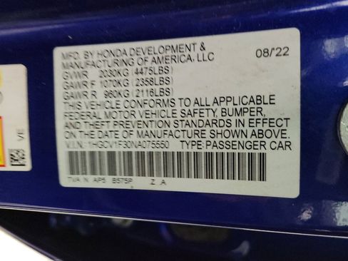 Used 2022 Honda Accord Sport image 33