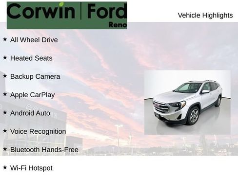 Used 2019 GMC Terrain SLT w/ Preferred Package AWD/4WD image 8