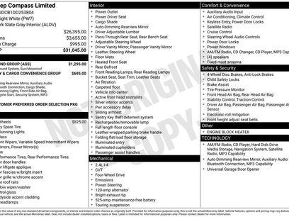 Used 2013 Jeep Compass Limited w/ Sun/Sound Group