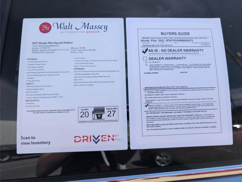 Used 2022 Honda Pilot Special Edition image 12