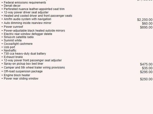 Used 2014 GMC Sierra 2500 Denali w/ Suspension Package, Off-Road image 7