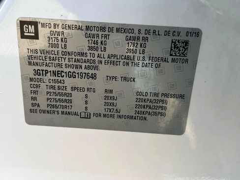 Used 2016 GMC Sierra 1500 SLT w/ Enhanced Driver Alert Package image 25