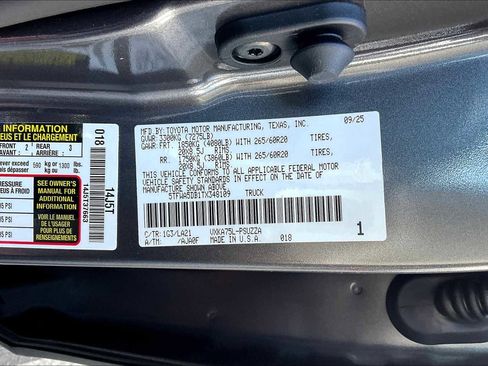 New 2026 Toyota Tundra Platinum image 21