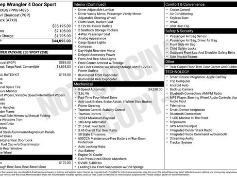 Used 2023 Jeep Wrangler Unlimited Sport AWD/4WD image 5